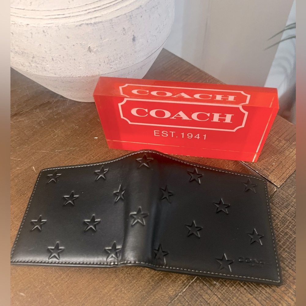 Coach Men’s Wallet (Star Print) - Picture 5 of 9
